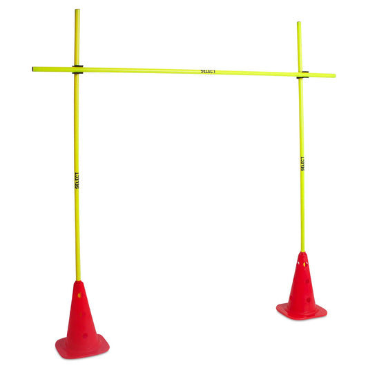 Obstacle pole for multi-trainer yellow