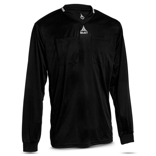 Referee shirt L/S v21 black/black