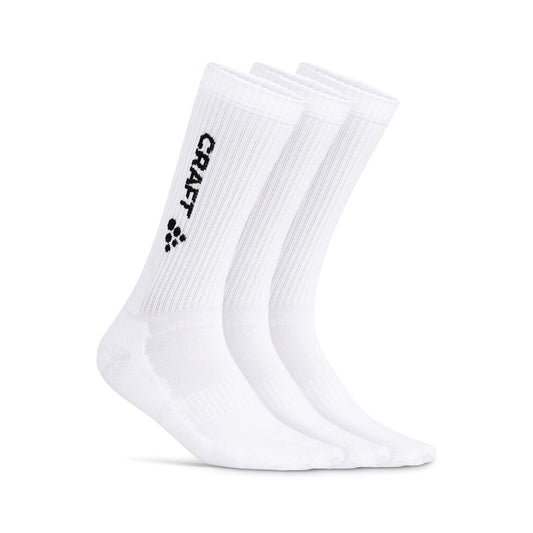 Ability Indoor 3-Pack Sock White