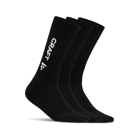 Ability Indoor 3-Pack Sock Black