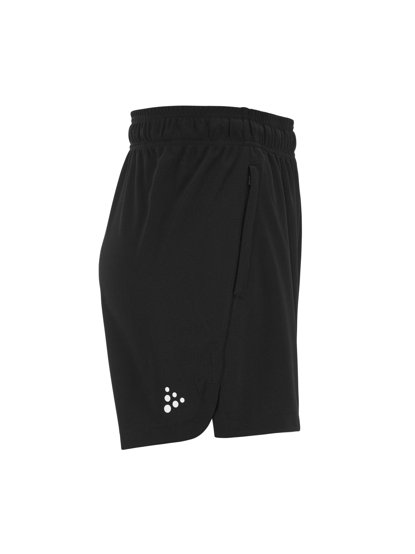 Ability Zip Pocket Shorts W Black