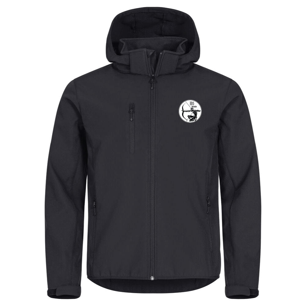 Classic Softshell Hoody Black