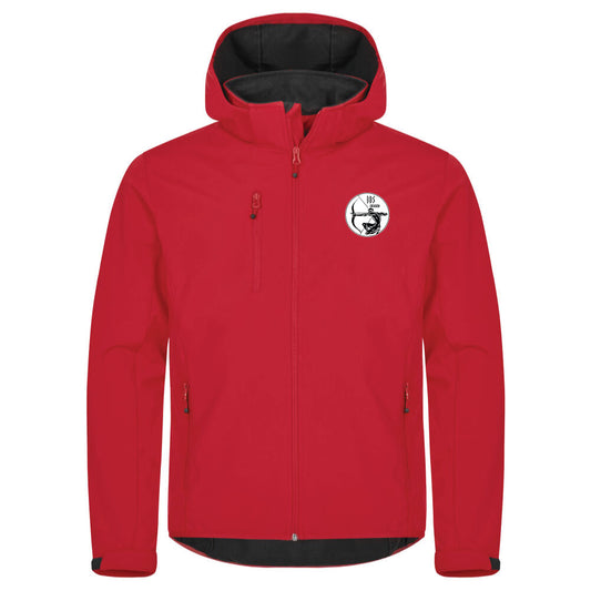 Classic Softshell Hoody Red