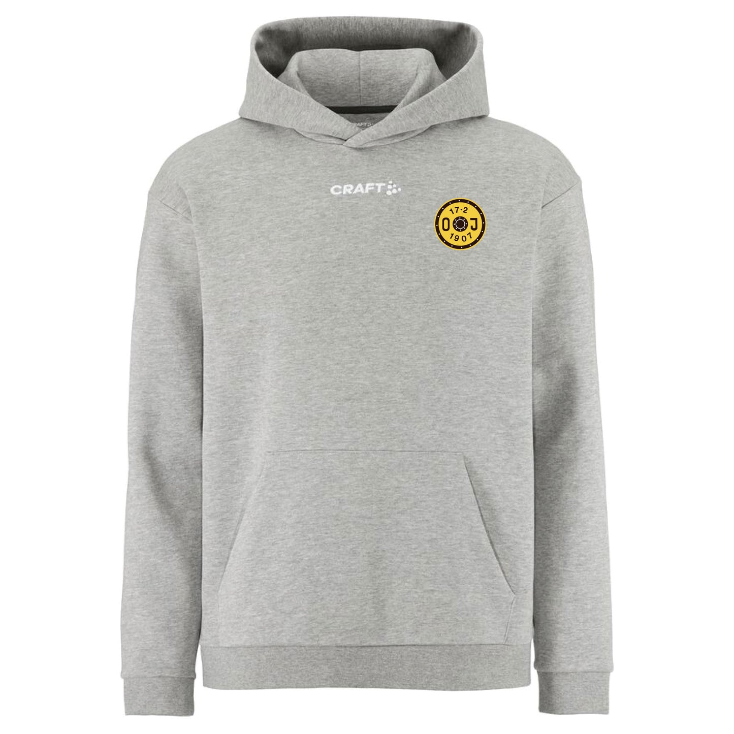 Community 2.0 Logo Hoodie Jr Grey Melange