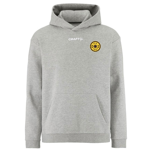 Community 2.0 Logo Hoodie Jr Grey Melange