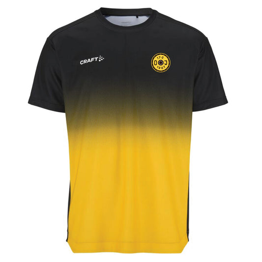 Evolve 2.0 Structured Graphic Jersey Jr Black/Sweden Yellow