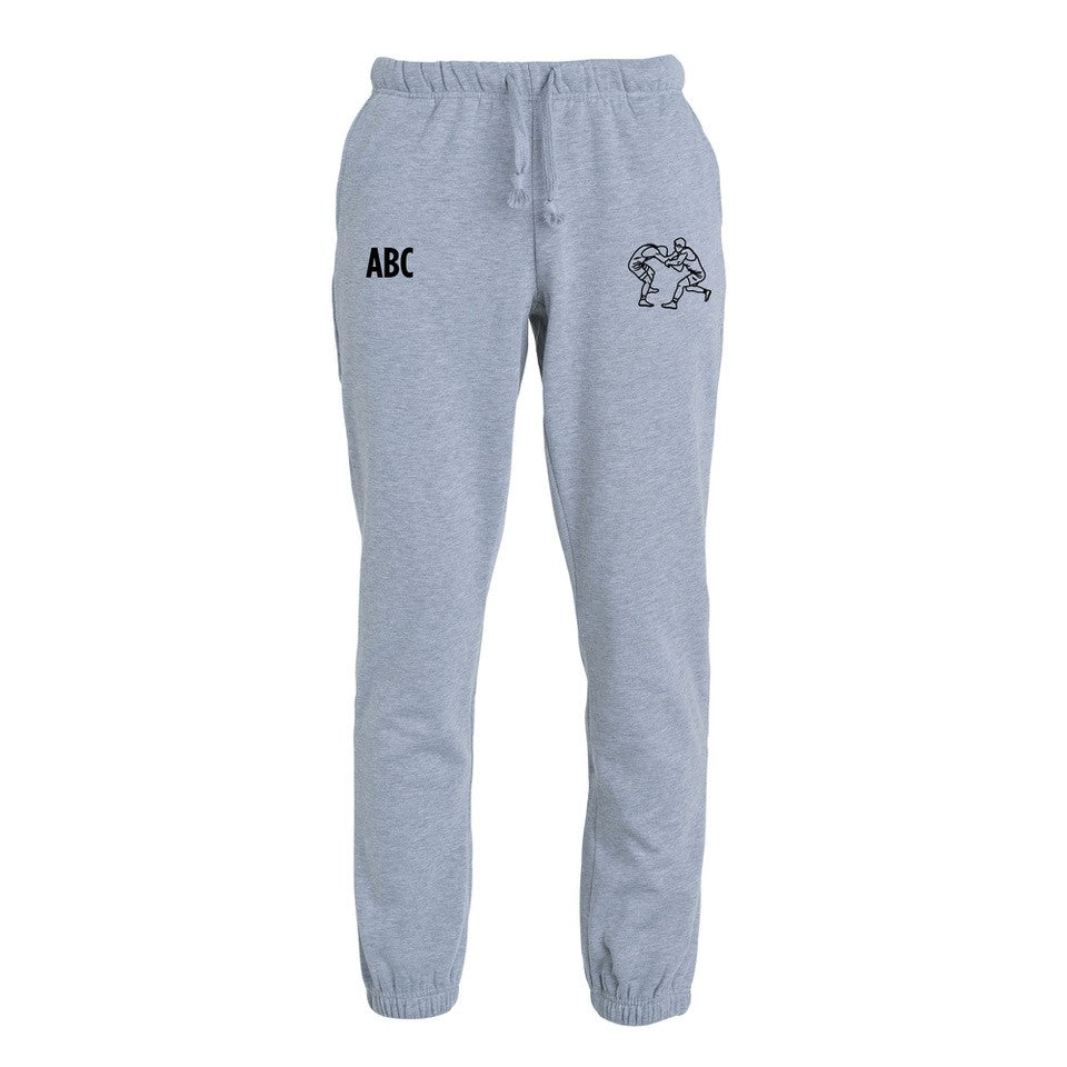 Joggebukse bryting grå