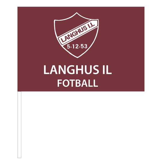 Langhus IL Supporterflagg