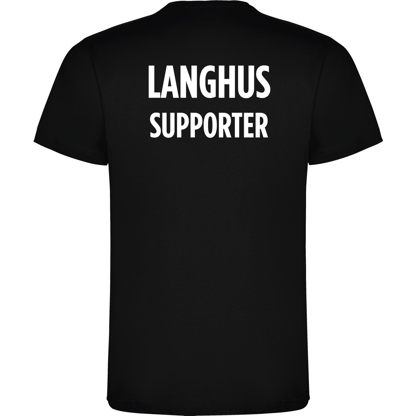 Langhus IL T-skjorte Sort