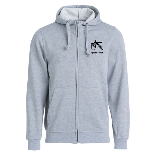 Ljan Fotballklubb hettejakke grå