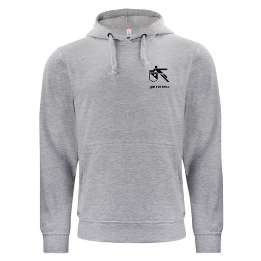 Ljan Fotballklubb hettegenser grå