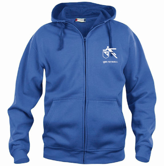 Ljan Fotballklubb hettejakke blå