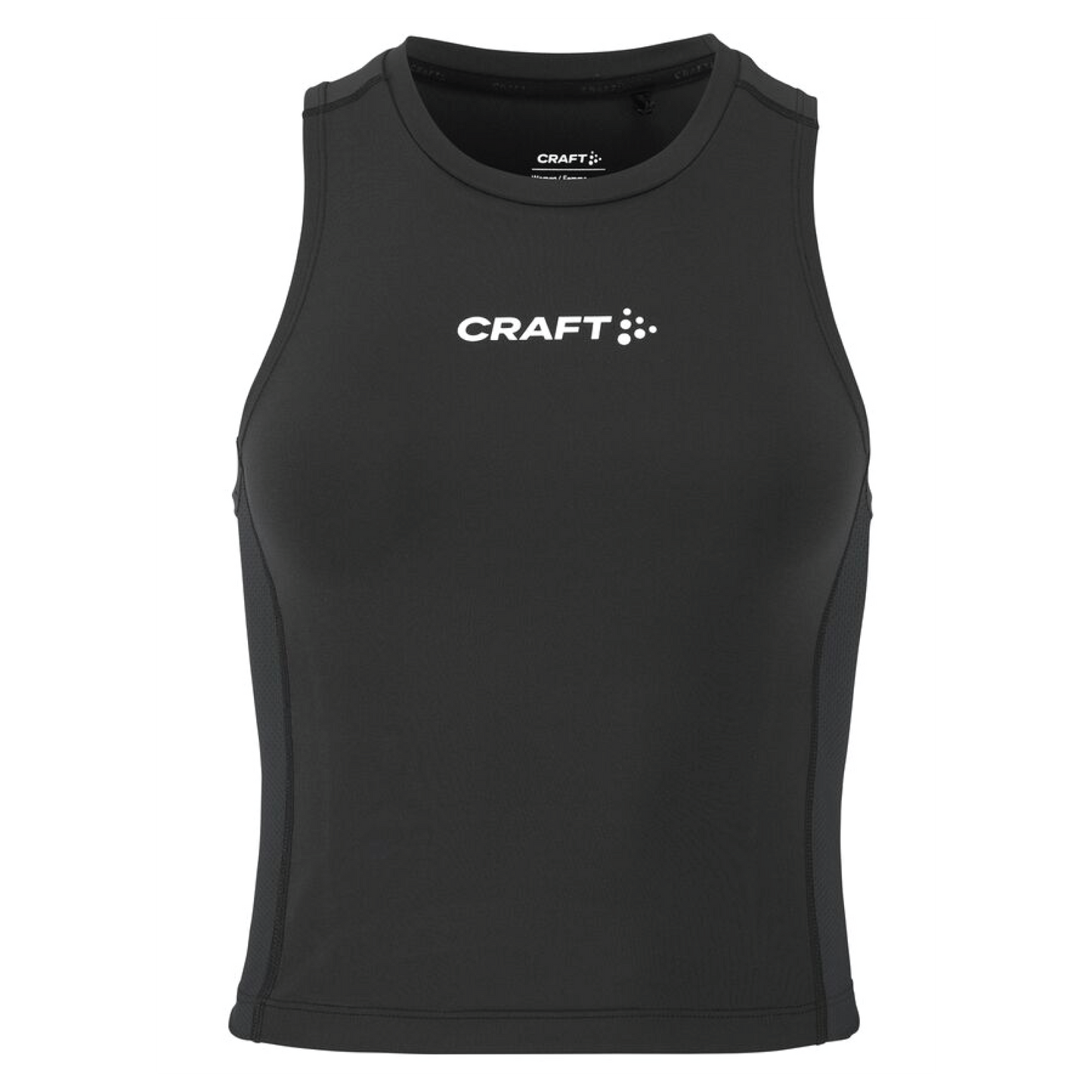 Rush 2.0 Crop Singlet W Black