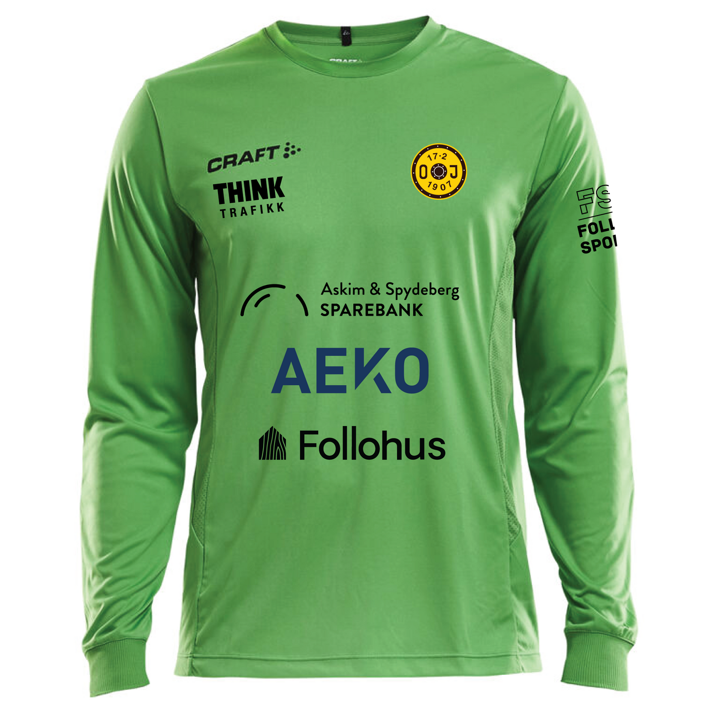 Squad Go Gk LS Jersey M Craft Green