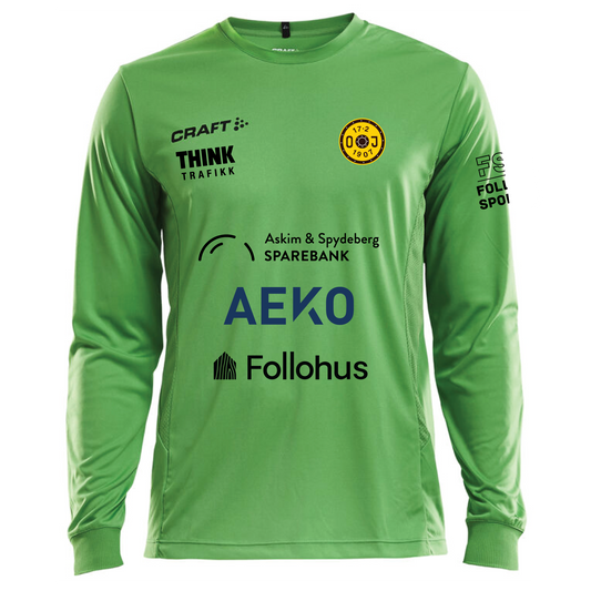 Squad Go Gk LS Jersey Jr Craft Green