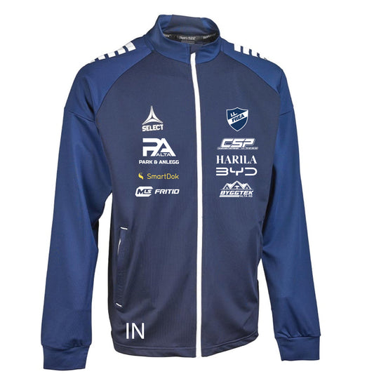 Training zip jacket Spain woman v25 navy/white