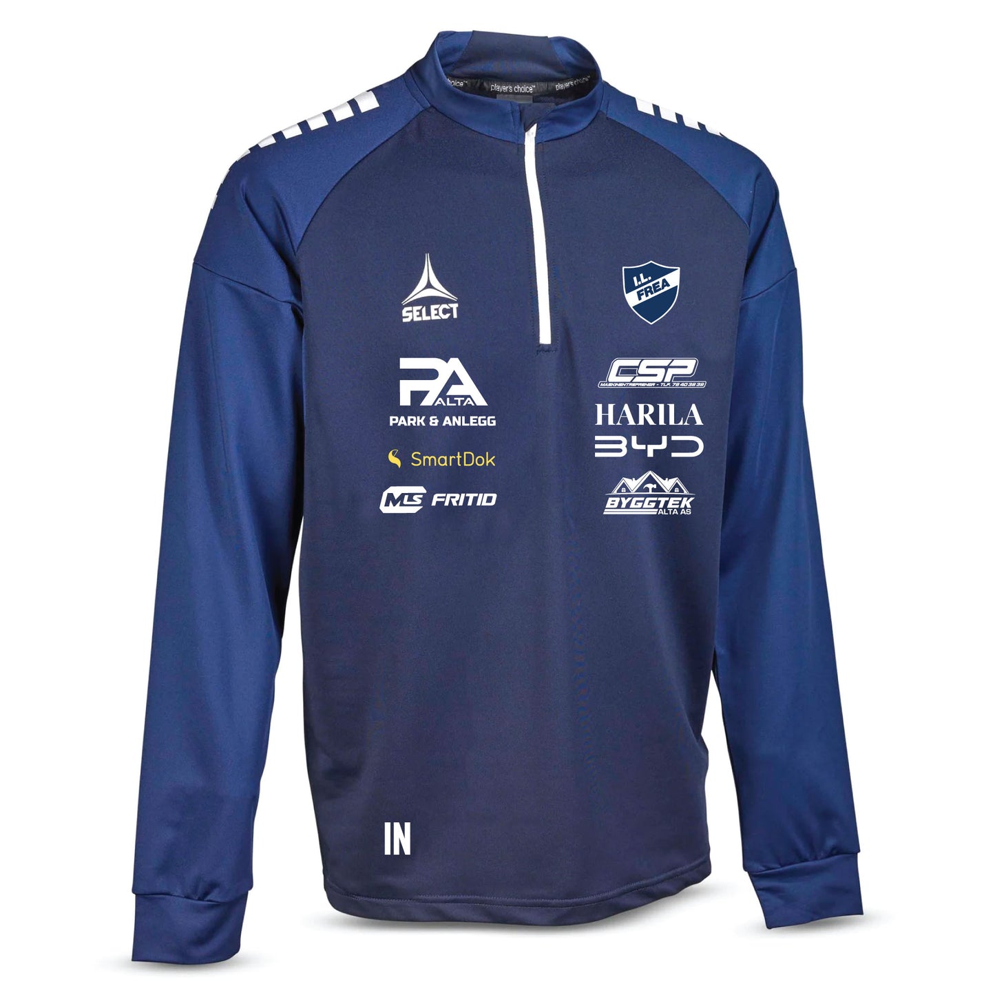 Training sweat 1/2 zip Spain v25 navy/white