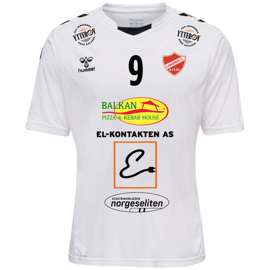 hmlCORE XK POLY JERSEY S/S KIDS WHITE