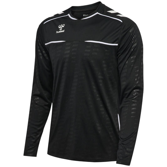 hmlREFEREE JERSEY L/S BLACK