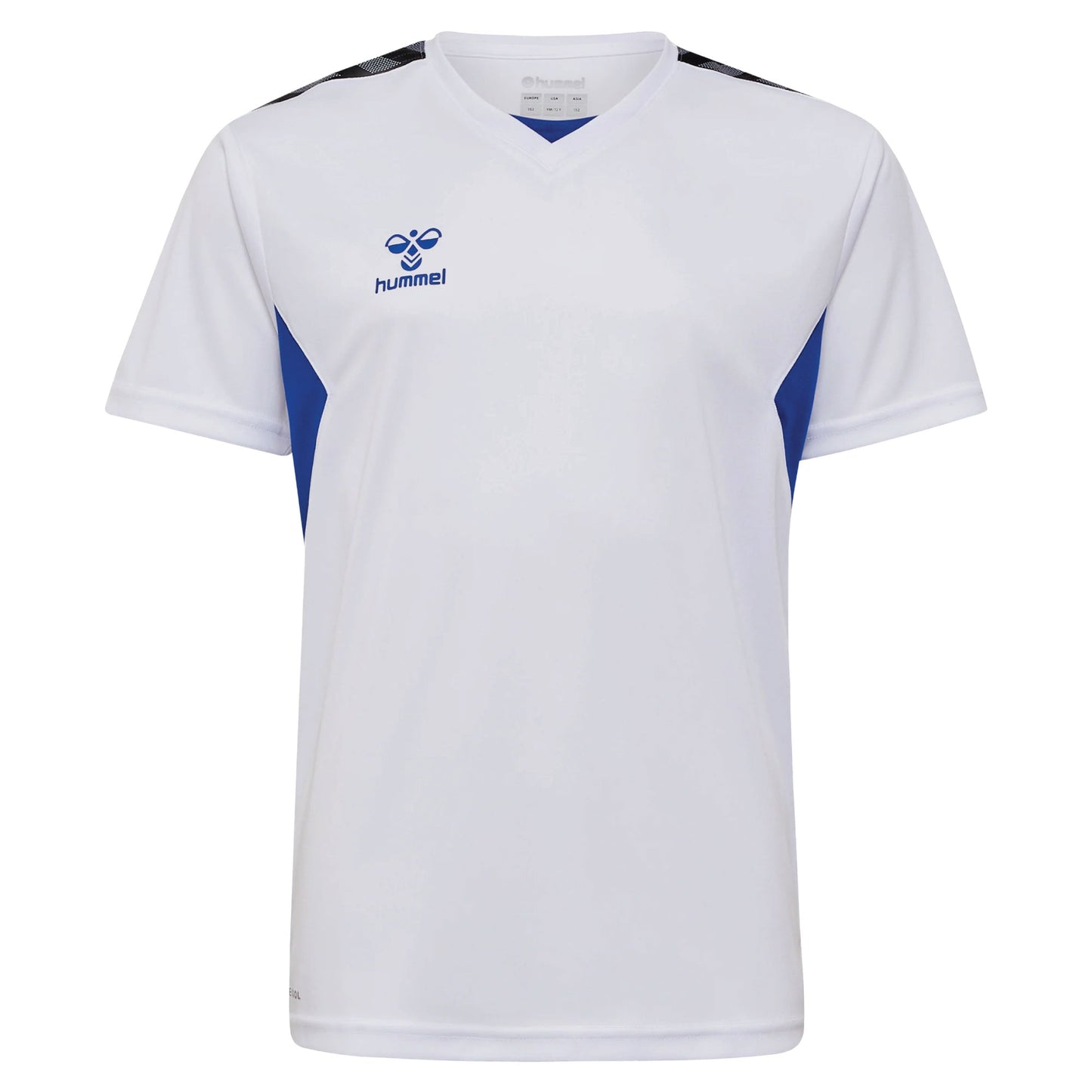 hmlAUTHENTIC PL JERSEY S/S KIDS WHITE/TRUE BLUE