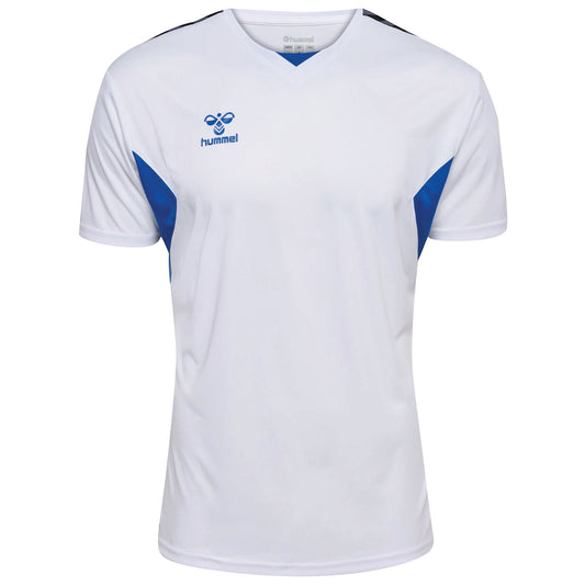 hmlAUTHENTIC PL JERSEY S/S WHITE/TRUE BLUE
