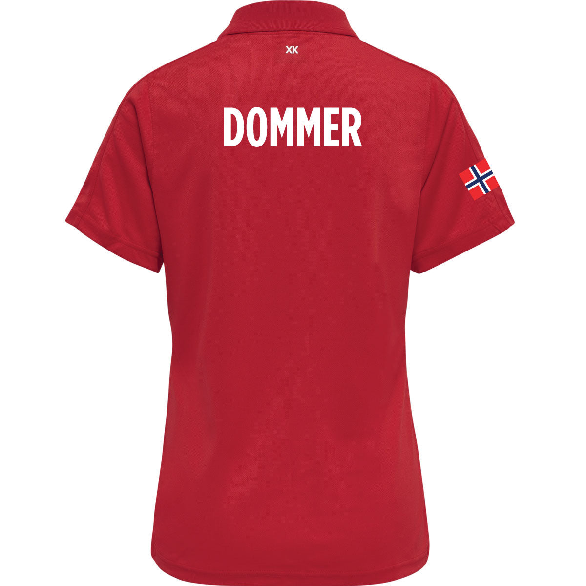 hmlCORE XK FUNCTIONAL POLO WOMAN TRUE RED