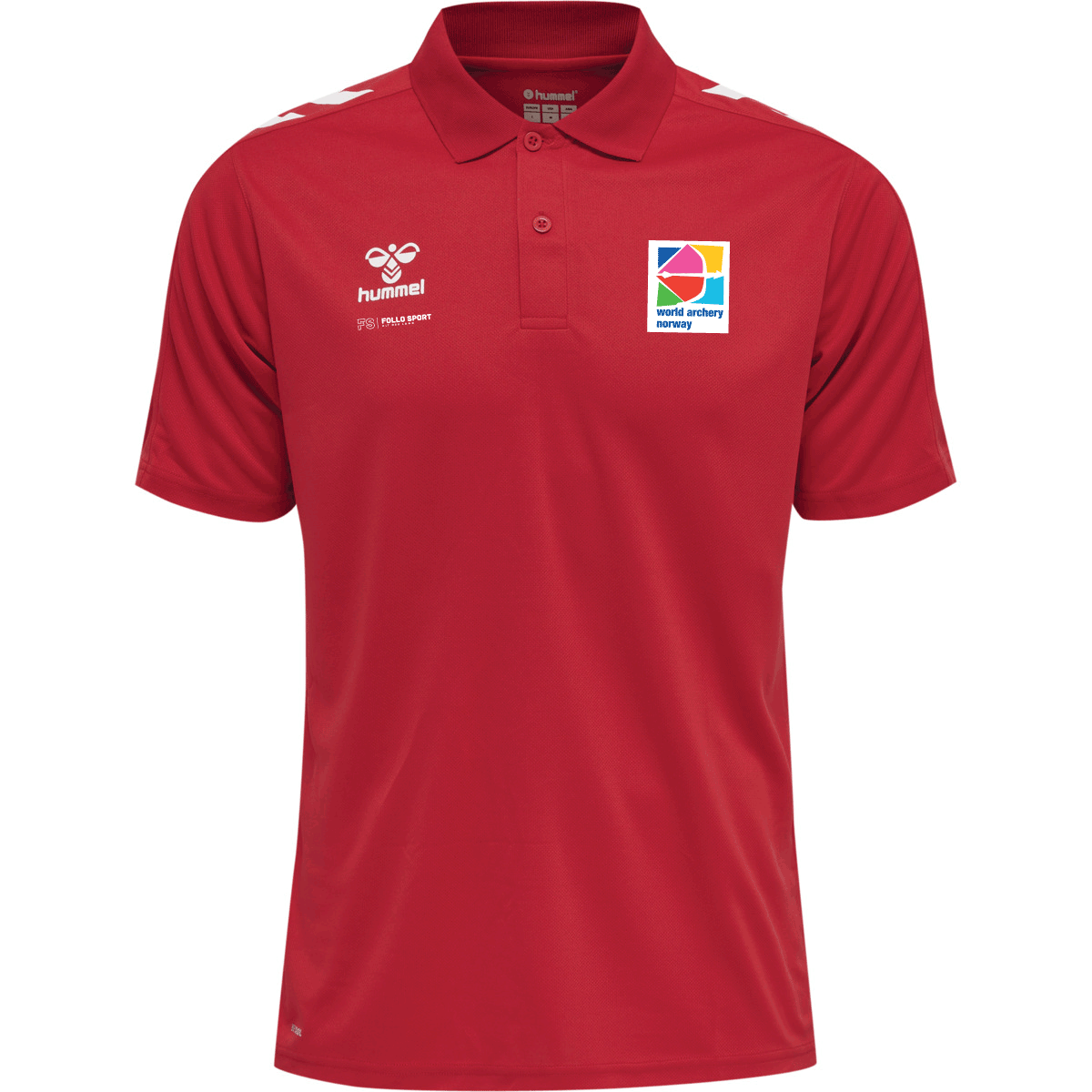hmlCORE XK FUNCTIONAL POLO TRUE RED