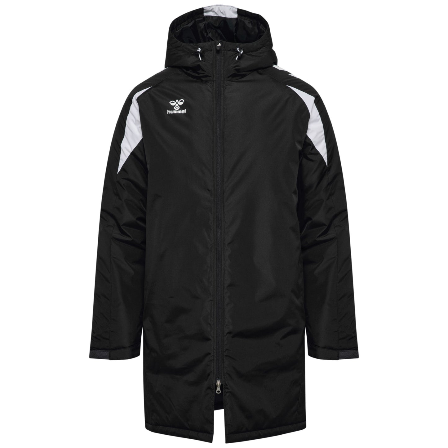 hmlCORE 2.0 BENCH JACKET KIDS BLACK/WHITE