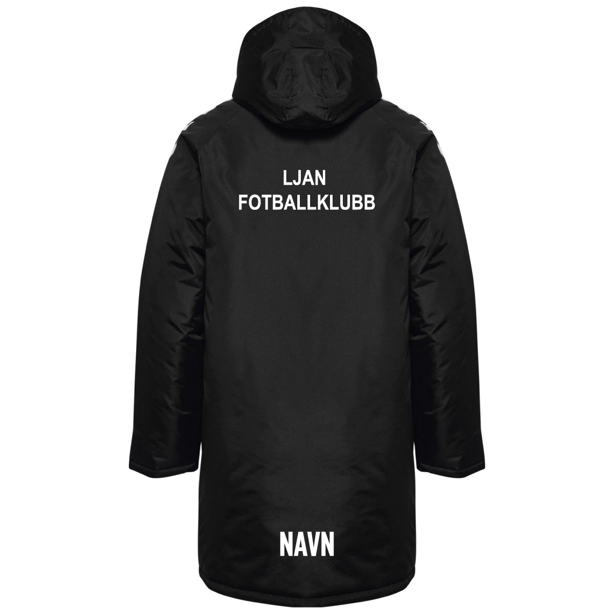 hmlCORE 2.0 BENCH JACKET KIDS BLACK/WHITE