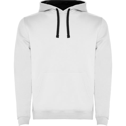 Urban hoodie Hvit/Marine