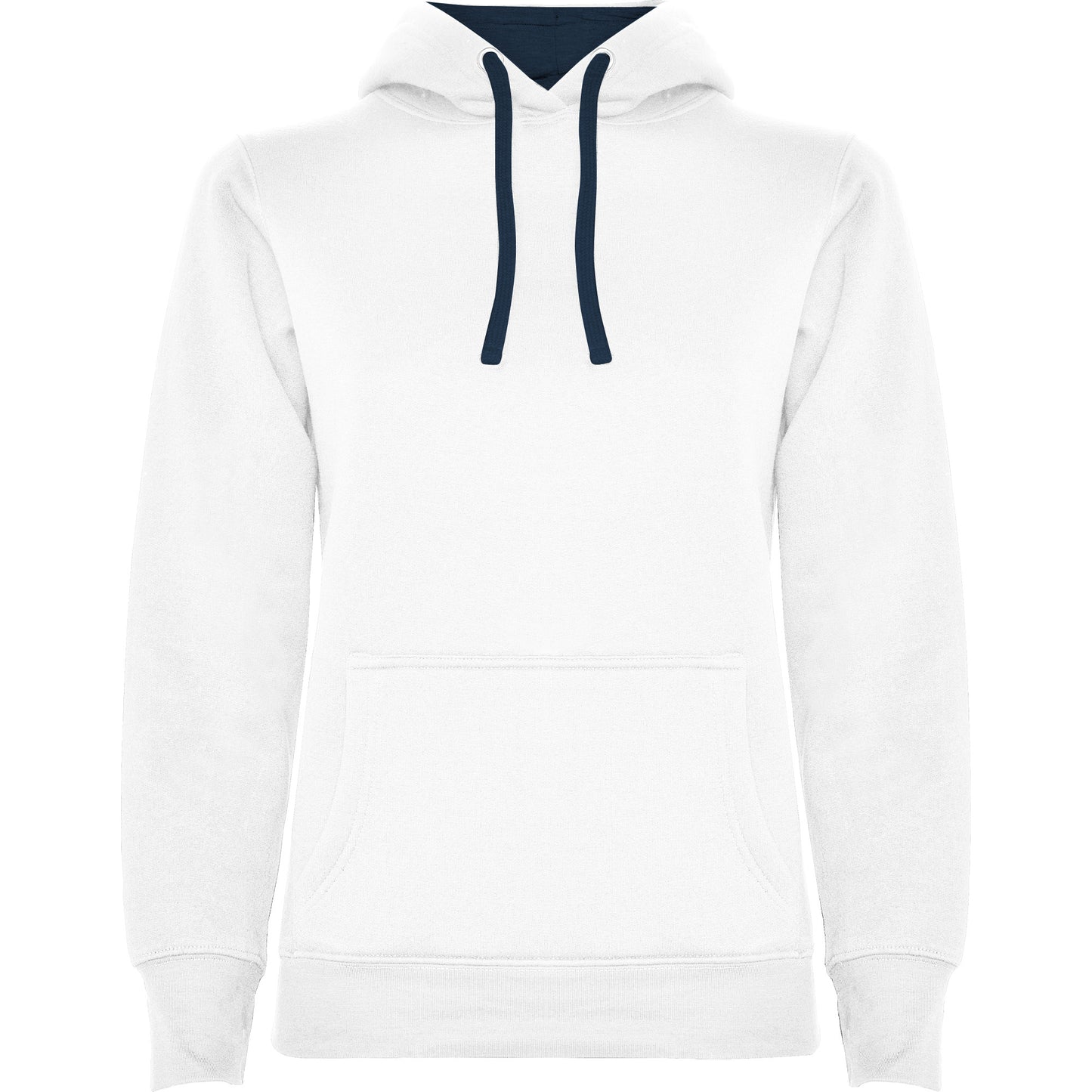 Urban hoodie dame Hvit/Marine