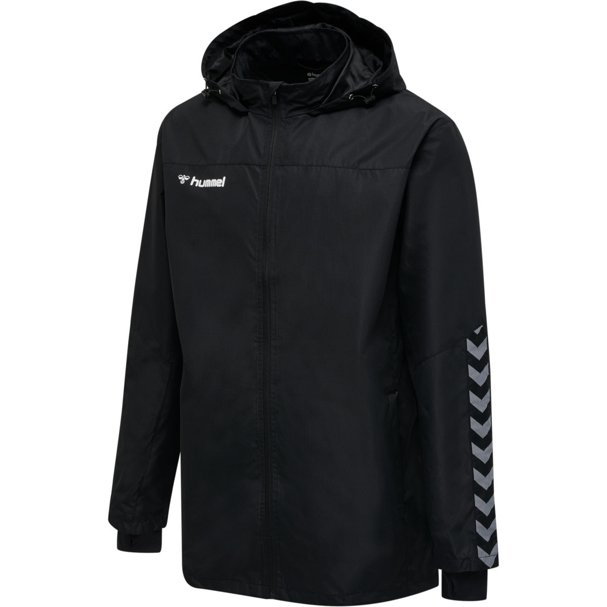 hmlAUTHENTIC ALL-WEATHER JACKET BLACK/WHITE