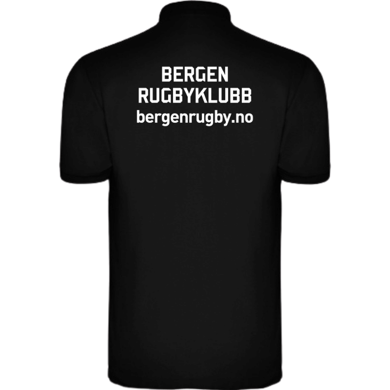 Bergen Rugby Pegaso piquet rygg