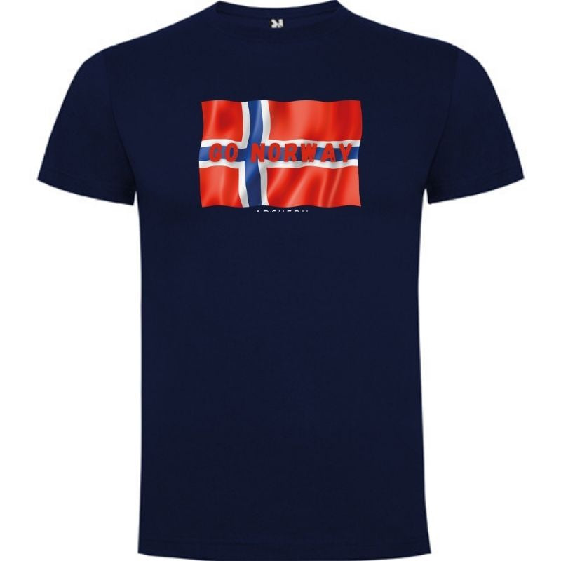Go Norway t-shirt marine