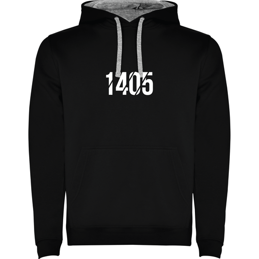 Langhus 1405 Hettegenser Sort