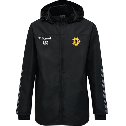 hmlAUTHENTIC KIDS ALL-WEATHER JACKET BLACK/WHITE